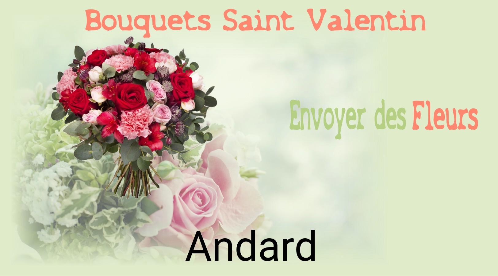 Roses de Saint-Valentin livrées à Andard